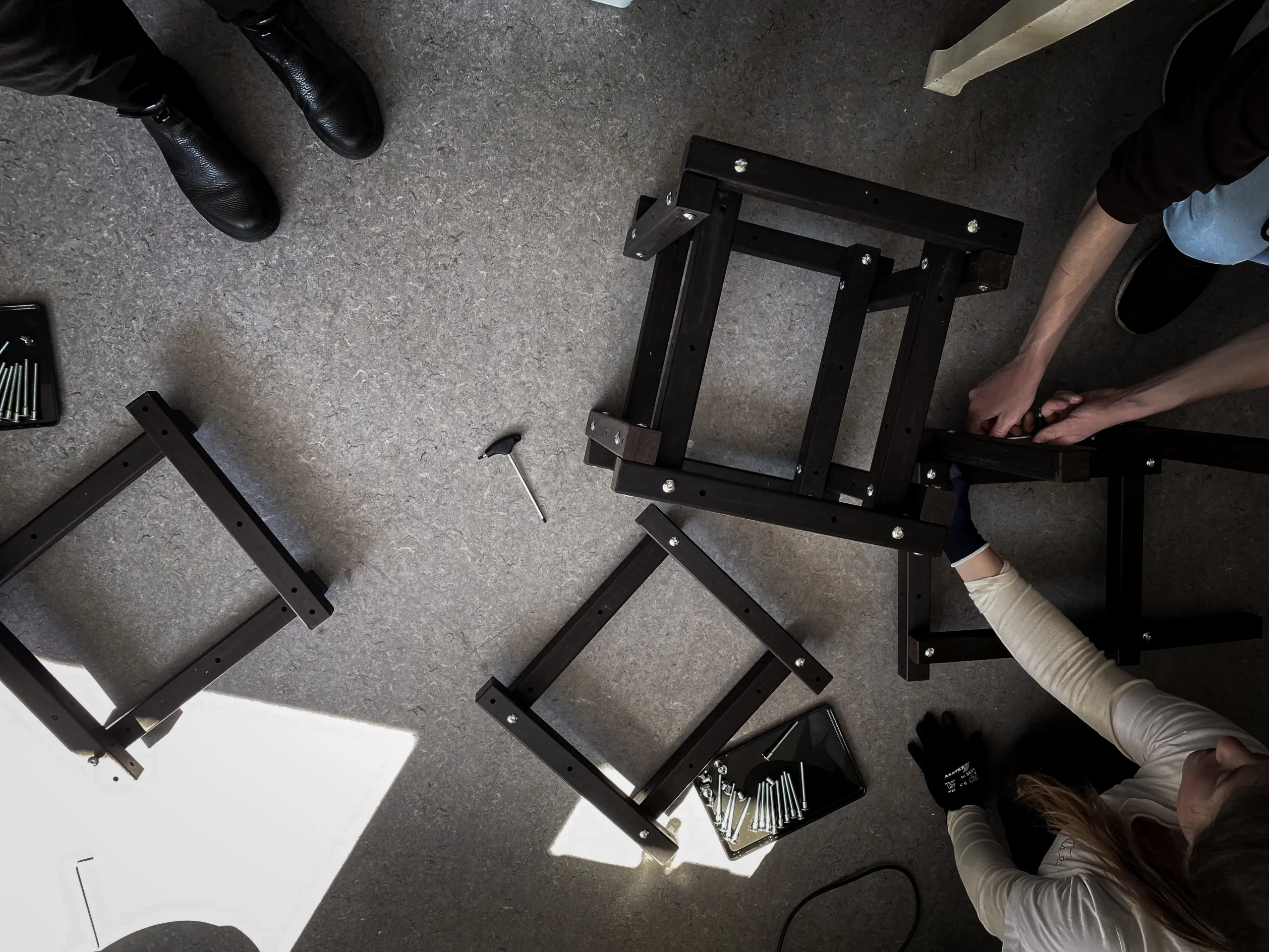 Foto von einem cajodesign Workshop