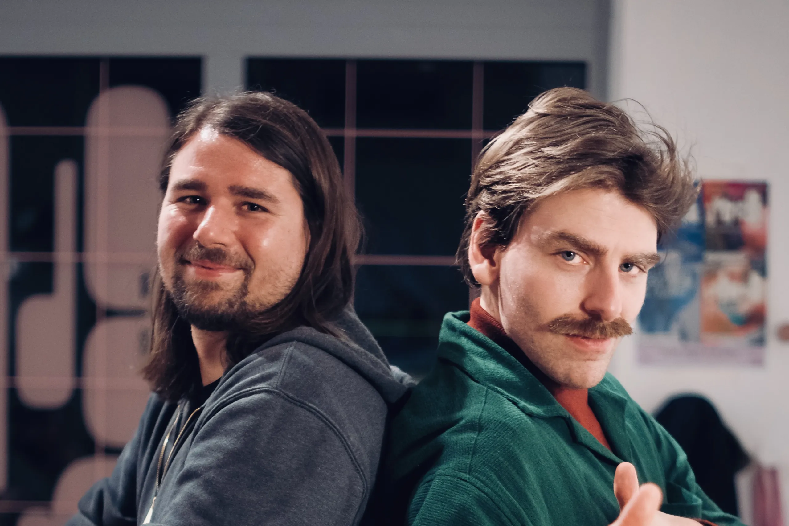 René und Jonas sehen gut aus