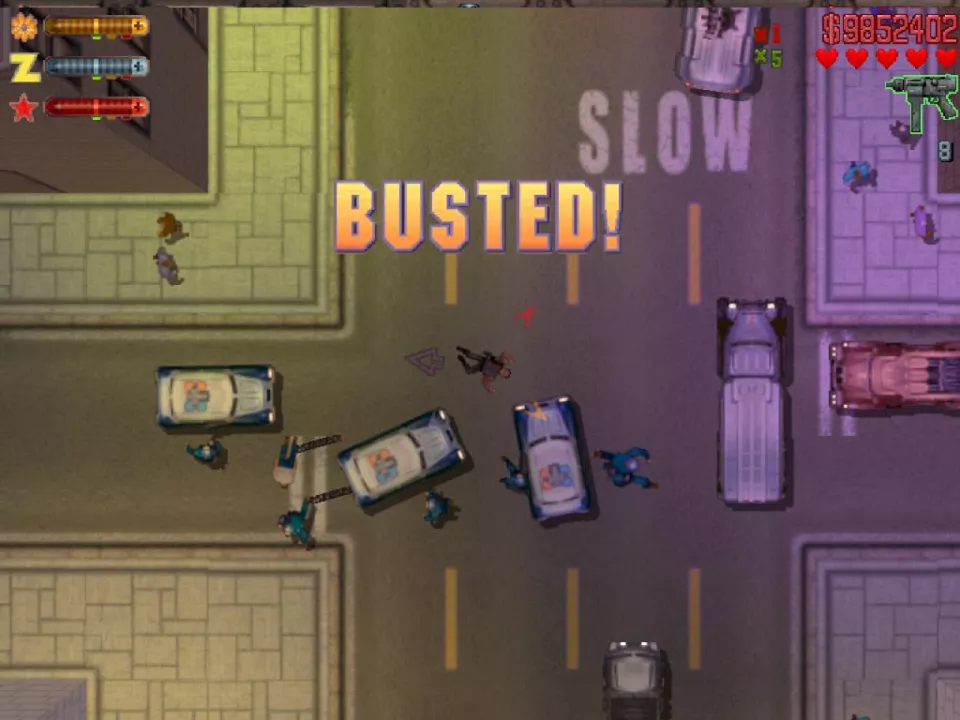 Game Over in GTA 2