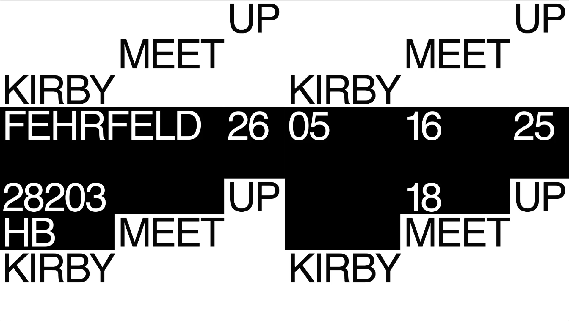 Kirby Get Together Titelbild