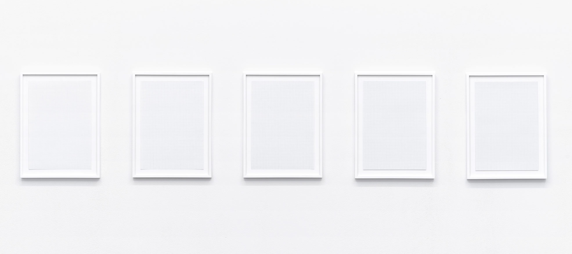 Karopapier in Bilderrahmen