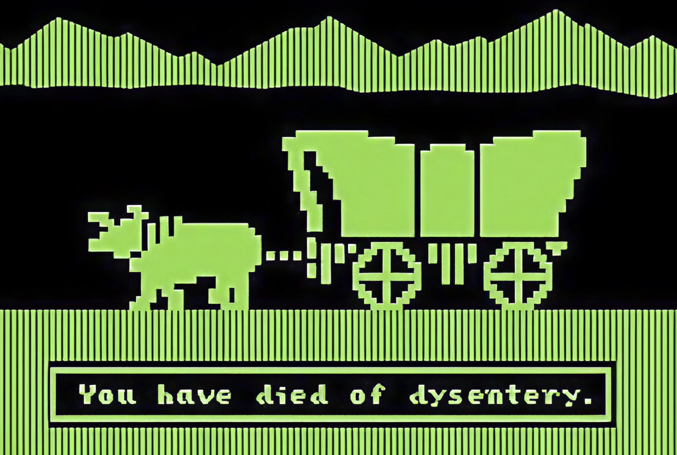 Oreggon Trail End Screen